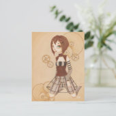 Margo - Carte postale Steampunk (Debout devant)
