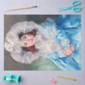 Margot in Blue, Mary Cassatt Tissuepapier (Craft)