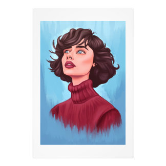 Margot Vrouw Schilderen Portret Poster