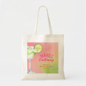 Margs and Matrimony Cocktail Bruiloftsfeest Tote Bag (Voorkant)