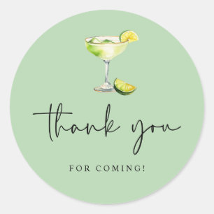 Margs en Huwelijk Bruidsfeest Bedankt Ronde Sticker