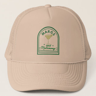 Margs en Huwelijk Margarita Trucker Hoed Pet