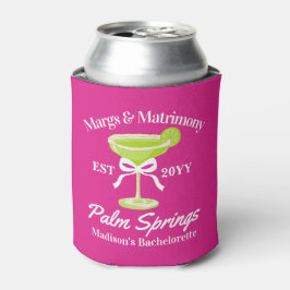 Margs en Huwelijk Margaritas Bachelorette Party Blikjeskoeler