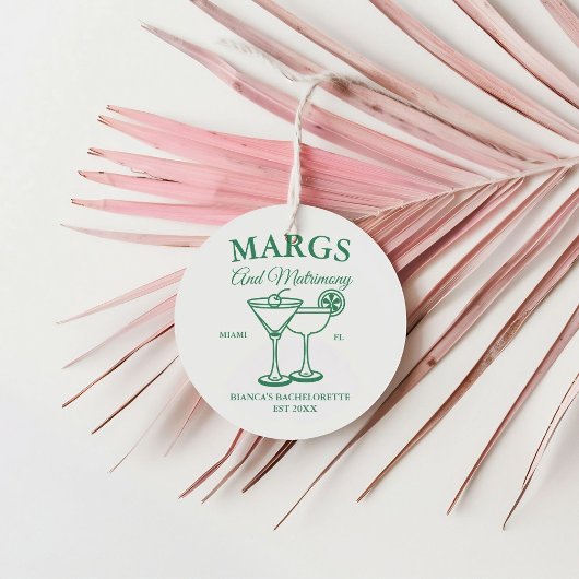 Margs en Huwelijk Strand Bruidsfeest  Bedankjes Labels