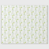 Margs en huwelijkspatroon Bruids Bachelorette Cadeaupapier (Vlak)