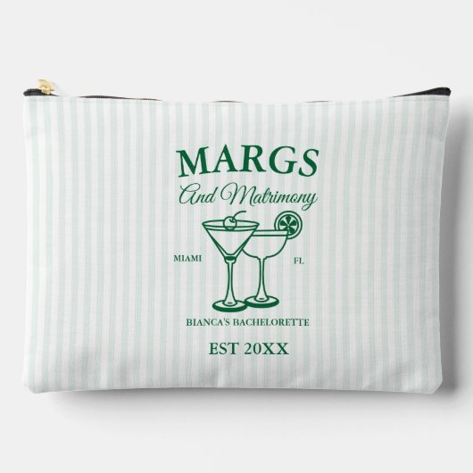 Margs en Matrimony Beach Bachelorette feest Etui (Voorkant)