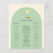 Margs en Matrimony Vrijgezellenfeest Guess Who Gam (Voorkant)