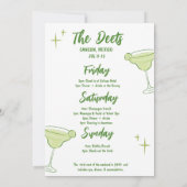 Margs & Huwelijk Bachelorette Route Kaart (Achterkant)