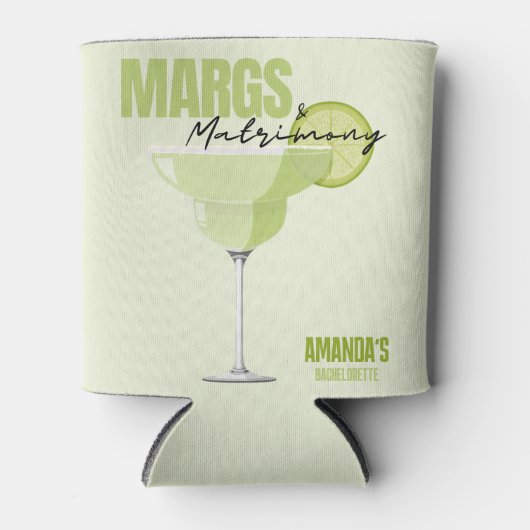 Margs & Huwelijk Bruidsmeisjesfeestjes Favoren Blikjeskoeler (Voorkant)