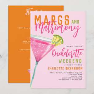 Margs & Huwelijk Margaritas Bachelorette Weekend Kaart