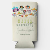 Margs & Huwelijk Mexicaanse Fiesta Koppel Bruidsfe (Achterkant)