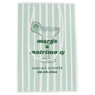Margs & Huwelijk Retro Bachelorette Bruidsfeest Medium Cadeauzakje