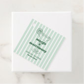 Margs & Huwelijk Retro Bachelorette Bruidsmeisjesf Bedankjes Labels (In situ)