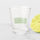 Margs Huwelijks Tequila Bruidsborrel Afscheid Van  Shot Glas (Achterkant)