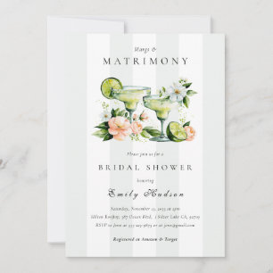 Margs & Matrimony Bloemige Bruidsfeest Kaart