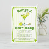 Margs & Matrimony krabbelrand bruidsmeisjesfeestje Kaart (Staand voorkant)