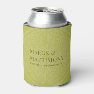Margs & Matrimony Lime Groen Afscheid Van De Meisj Blikjeskoeler