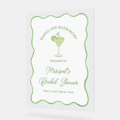 "Margs & Matrimony" Panneau de Bienvenue pour la F (Angle)