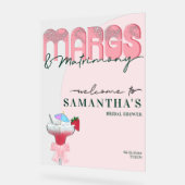 Margs Matrimony Tequila Bach Bruidsmeisjesfeest Ve Acryl Bord (Hoek)