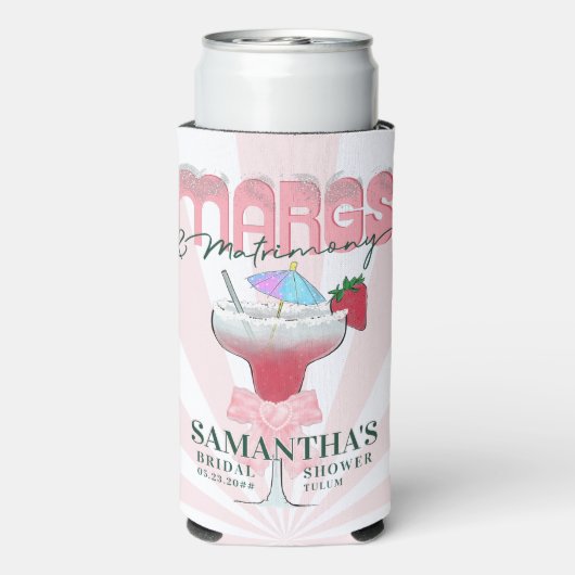 Margs Matrimony Tequila Bruidsfeest Afscheid Van H (Seltzer Achterkant)