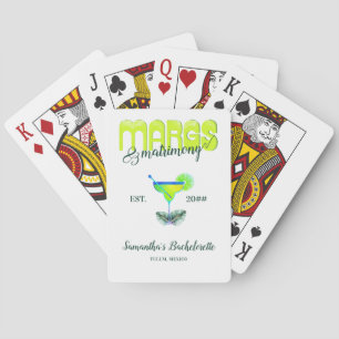Margs Matrimony Tequila Vrijgezellenfeest Bachelor Pokerkaarten