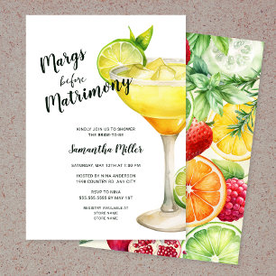 Margs voor het huwelijk Vrijgezellenfeest Kaart