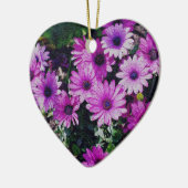 Marguerite africaine violet ornement d'art (Gauche)