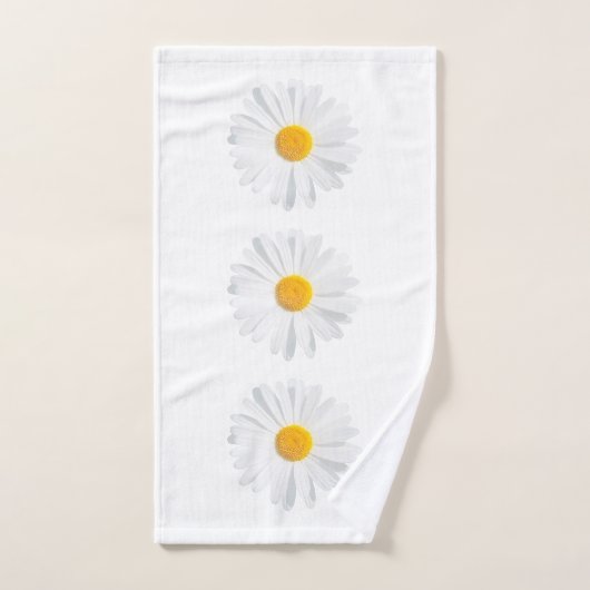 marguerite blanche (Serviette à main)