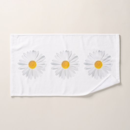 marguerite blanche (Serviette à main)