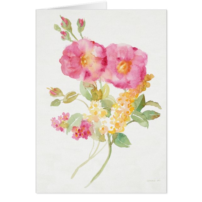 Marguerite blanche sur le bleu (Devant)