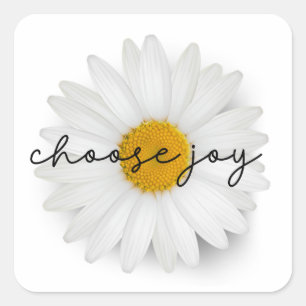 marguerite - choisissez autocollant de joie