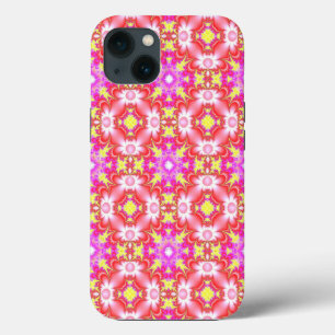 Marguerite, Daisies bloemen in retro-stijl iPhone 13 Hoesje