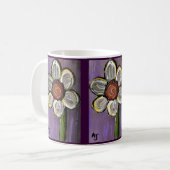 Marguerite dans le pourpre - tasse (Devant gauche)
