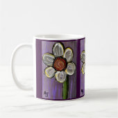 Marguerite dans le pourpre - tasse (Gauche)