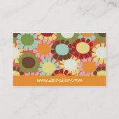 Marguerite Dissy - orange - carte de visite (Dos)