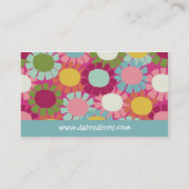 Marguerite Dissy - rose - carte de visite (Dos)