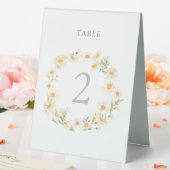 marguerite fleurie signe numéro de la table (In SItu (Mariage))