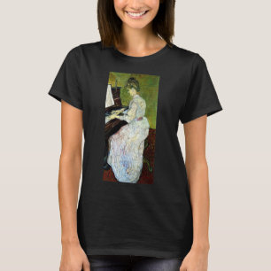 Marguerite Gachet in Piano door Vincent van Gogh T-shirt