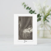 Marguerite Gérard #7 - Briefkaart met fijne kunst (Staand voorkant)