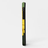 Marguerite jaune lumineuse, coque iphone (Dos/Gauche)