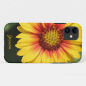 Marguerite jaune lumineuse, coque iphone (Dos (Horizontal))