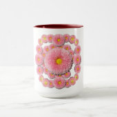 Marguerite rose Combo Mug (Centre)