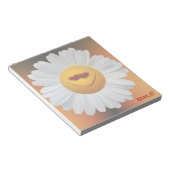 marguerite souriante - bloc-notes (Incliné)