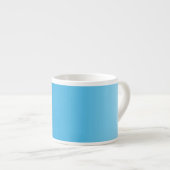 Marguerite sur la Mug Blue Espresso (Devant droit)