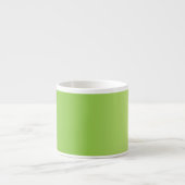 Marguerite sur la Mug Espresso Verte (Devant)