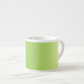Marguerite sur la Mug Espresso Verte (Devant droit)