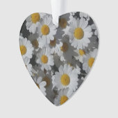 Marguerites blanches acryliques (devant)