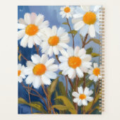 Marguerites blanches fleurs aquarelle peintes (Dos)