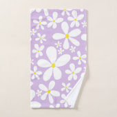 Marguerites de printemps rétro #1 #décoration #art (Serviette à main)