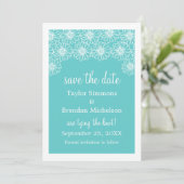 Marguerites de Whimsical Save the Date Invitation, (Debout devant)